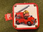 Brandweer puzzels in koffertje - Janod, Ophalen of Verzenden, 10 tot 50 stukjes, Gebruikt
