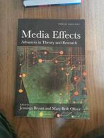 Media Effects - Bryant & Oliver, Boeken, Ophalen of Verzenden