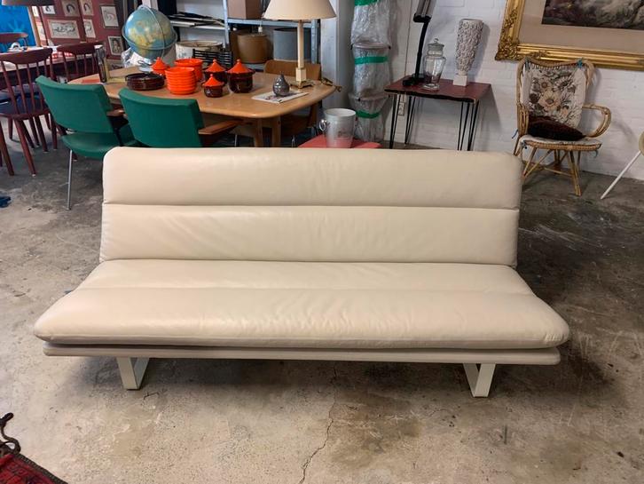 Bank leren model C683 Kho Liang Ie voor Artifort jaren 60, Huis en Inrichting, Banken | Bankstellen, Zo goed als nieuw, Leer, Ophalen of Verzenden