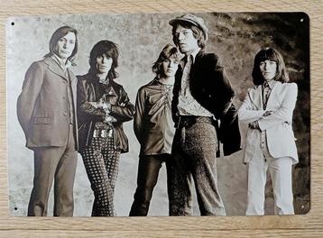 The Rolling Stones Metalen foto Wandbord beschikbaar voor biedingen