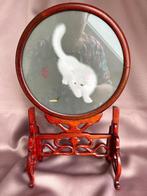 Chinees borduurwerk Kat, Ophalen of Verzenden