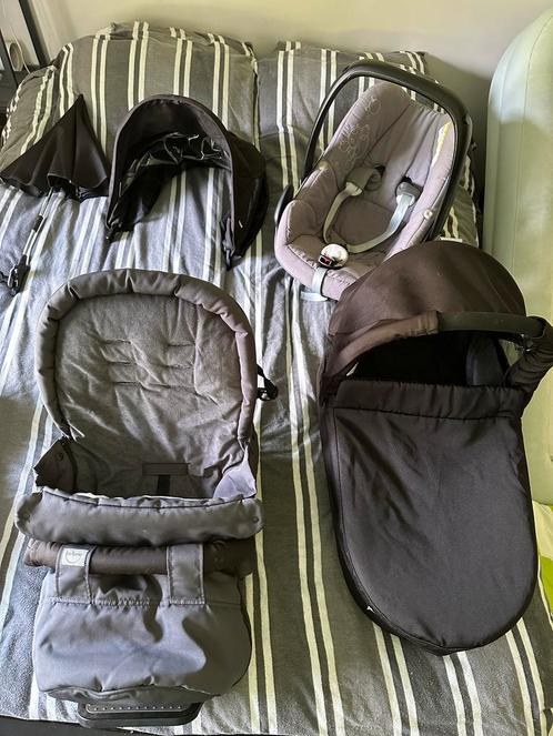 Teutonia Kinderwagen Compleet, Kinderen en Baby's, Kinderwagens en Combinaties, Gebruikt, Combiwagen, Overige merken, Met autostoeltje