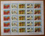 Libië, Jaar van het kind kindertekeningen, compleet vel 1979, Postzegels en Munten, Postzegels | Afrika, Libië, Verzenden, Postfris