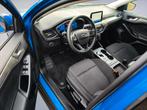 Ford FOCUS Wagon 1.0 EcoBoost Titanium X Business 1e-Eig. &, Stof, Gebruikt, Blauw, Origineel Nederlands