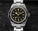 San Martin 6200 retro Waterghost NH35 Submariner, Overige merken, Staal, Gebruikt, Staal