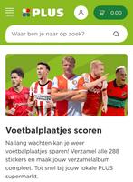 Voetbal plaatjes plus actie gezocht, Verzamelen, Supermarktacties, Plus, Ophalen of Verzenden