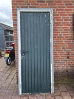 Stalen Deur met Kozijn, Gebruikt, 80 tot 100 cm, 215 cm of meer, Ophalen of Verzenden