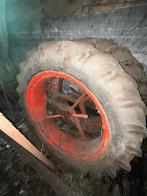 Dubbel lucht 12.4R 36, Ophalen