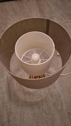 Twee staande schemerlamp  kleurige voeten met trekschakelaar, Ophalen, Gebruikt, Rond, 50 cm of meer