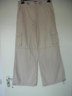 ESPRIT CARGO WORKER style broek/pantalon beige mt36 wellness, Beige, Ophalen of Verzenden, Zo goed als nieuw, Maat 36 (S)