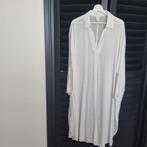 Witte jurk h&m ruime 46, Ophalen of Verzenden, Onder de knie, Wit, Zo goed als nieuw