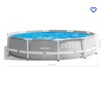 Intex zwembad 305x76 inclusief zandfilter pomp, Ophalen of Verzenden, Gebruikt, Rechthoekig, 400 cm of meer