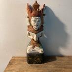 Balinees Houten Beeld - Handgesneden, Antiek en Kunst, Ophalen of Verzenden