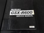 werkplaatshandboek Suxuki GSXR600 1996-, Motoren, Handleidingen en Instructieboekjes, Verzenden, Overige merken