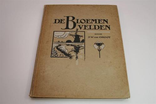 Klaverblad Album De Bloemenvelden [1918] — Compleet, Boeken, Prentenboeken en Plaatjesalbums, Gelezen, Ophalen of Verzenden