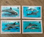 Niue Nieuw Zeeland 1993 WWF Dolfijnen Postfris, Ophalen of Verzenden, Postfris