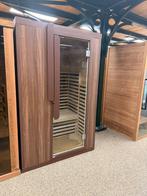 OUTLET | Infraroodcabine Ultimate Plus 3 Brown, Ophalen, Zo goed als nieuw, Infrarood, Complete sauna