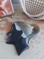 Orginele vintage muurhanger pinup kopje gemerkt Goebel 1957, Verzamelen, Retro, Ophalen of Verzenden, Huis en Inrichting