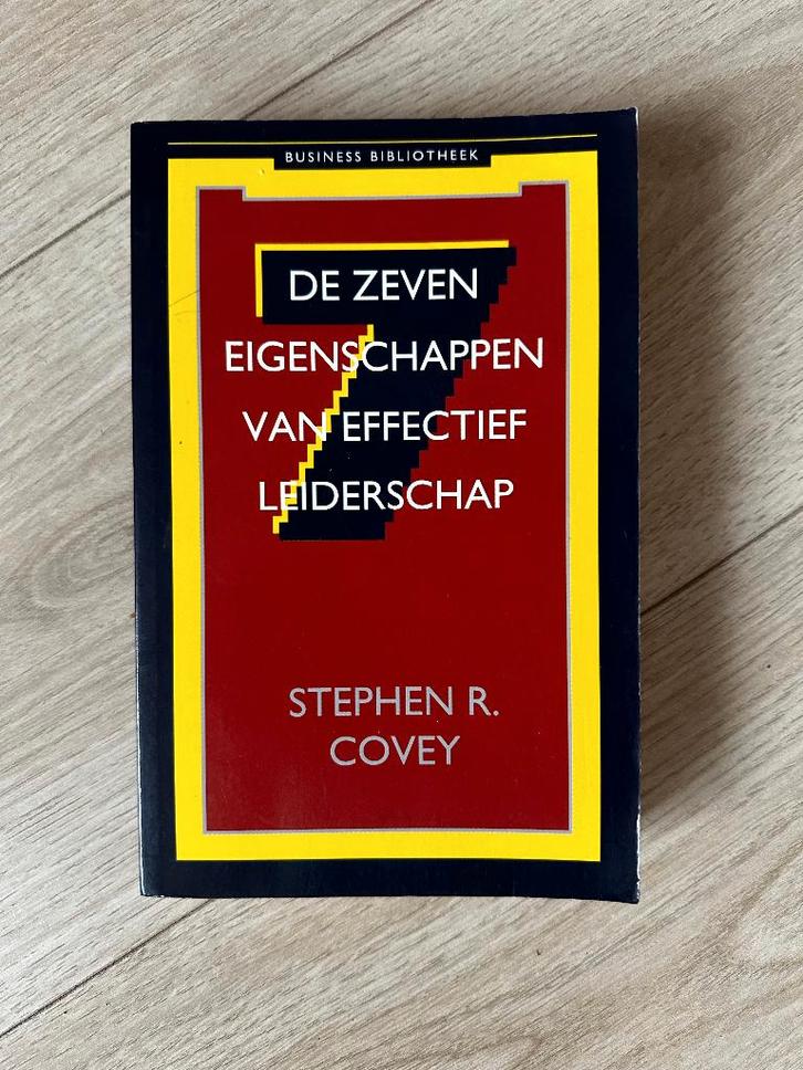 Stephen Covey - 7 eigenschappen van effectief leiderschap, Boeken, Advies, Hulp en Training, Zo goed als nieuw, Ophalen of Verzenden