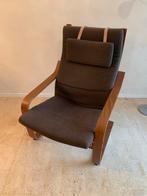 Houten relaxstoel / ligstoel, Huis en Inrichting, Fauteuils, Gebruikt, 75 tot 100 cm, Ophalen of Verzenden, 50 tot 75 cm