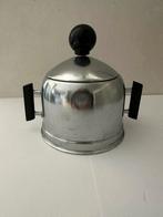 Vintage suikerpot + deksel Demeyere België, jaren '60  '70., Ophalen of Verzenden, Gebruikt