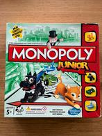 Spel Monopoly junior, Hobby en Vrije tijd, Gezelschapsspellen | Bordspellen, Hasbro gaming, Gebruikt, Ophalen of Verzenden