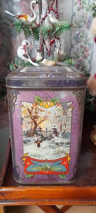 Antiek kerstblik ca. 25 cm hoog, Diversen, Kerst, Zo goed als nieuw, Ophalen of Verzenden