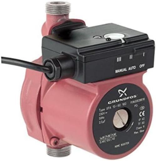 Drukverhogingspomp UPA15-90 RVS Grundfos HOME Booster, Doe-het-zelf en Verbouw, Verwarming en Radiatoren, Gebruikt, Overige typen