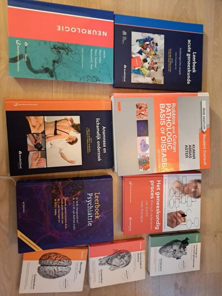 Geneeskunde boeken, Boeken, Studieboeken en Cursussen, Zo goed als nieuw, WO, Beta, Ophalen of Verzenden