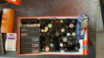 Schoenendoos met flesjes nagellak, Ophalen of Verzenden, Zo goed als nieuw, Overige kleuren, Handen en Nagels