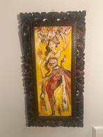 Handgeschilderd Balinees Schilderij – Legong danseres 2010, Ophalen of Verzenden