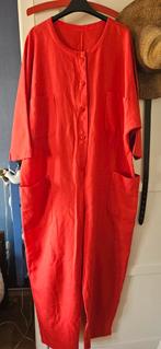 Rode jumpsuit met zakken, Maat 38/40 (M), Ophalen of Verzenden, Rood, Onbekend