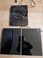 Inductie kookplaat dubbele, Witgoed en Apparatuur, Kookplaten, Ophalen, Vrijstaand, Inductie, 3 kookzones of minder