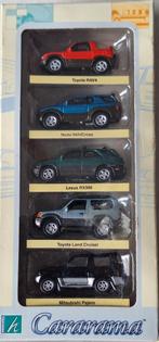 Cararama setje van 5 auto's Toyota,Isuzu,Lexus,Toyota,mitsub, Hobby en Vrije tijd, Modelauto's | 1:87, Ophalen of Verzenden, Zo goed als nieuw