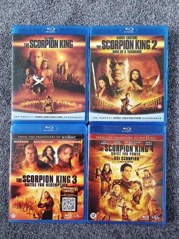 The Scorpion King Quadrilogy (4 disc) beschikbaar voor biedingen
