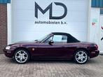 Mazda MX-5 1.6i - Leder - Nette kap - houten stuurwiel, Euro 2, Achterwielaandrijving, Gebruikt, Beige