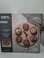Nieuwe serveer plank Gusta, Huis en Inrichting, Woonaccessoires | Dienbladen, Ophalen of Verzenden, Nieuw, Rond, Hout