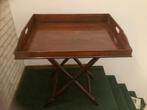 Butlertray Mahonie, Huis en Inrichting, Ophalen, Gebruikt, Rechthoekig, Hout