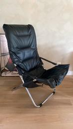FIAM design Fiesta Fauteuil inklapbaar luxe campingstoel, Ophalen, Gebruikt, Leer