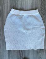 Leuke nette rokje wit grijs stipjes maat M, Kleding | Dames, Rokken, Verzenden, Zo goed als nieuw, Wit, Boven de knie