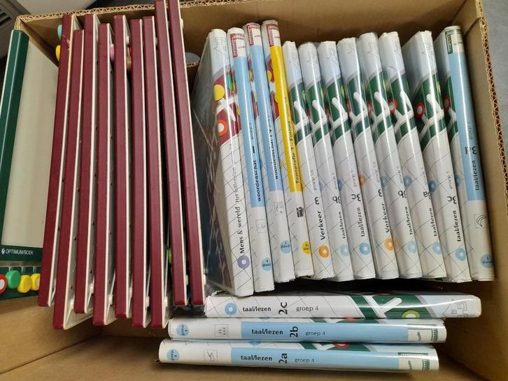 Methode delen, Wig4, Taalactief 4, schrijffontein etc, Boeken, Schoolboeken, Gelezen, Overige niveaus, Ophalen of Verzenden