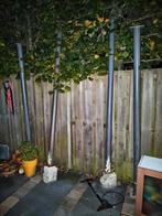 2 ijzeren/stalen buizen, ca. 250 cm oud ijzer., Ophalen, Gebruikt, 100 tot 250 mm