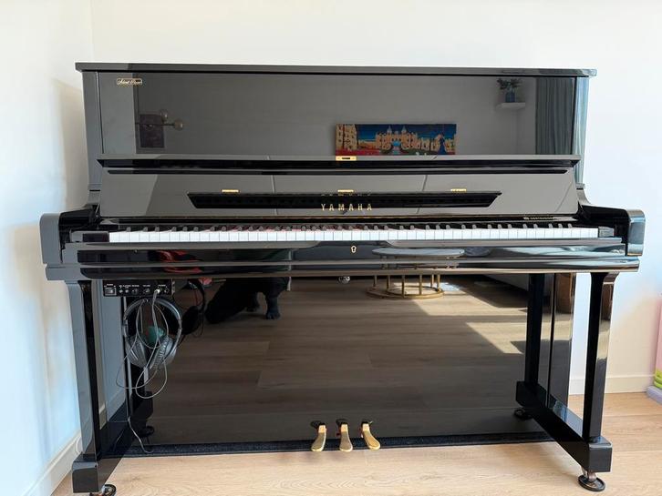 Yamaha YUS1 PE SH1 Silent piano (2010), Muziek en Instrumenten, Piano's, Zo goed als nieuw, Piano, Zwart, Hoogglans, Ophalen