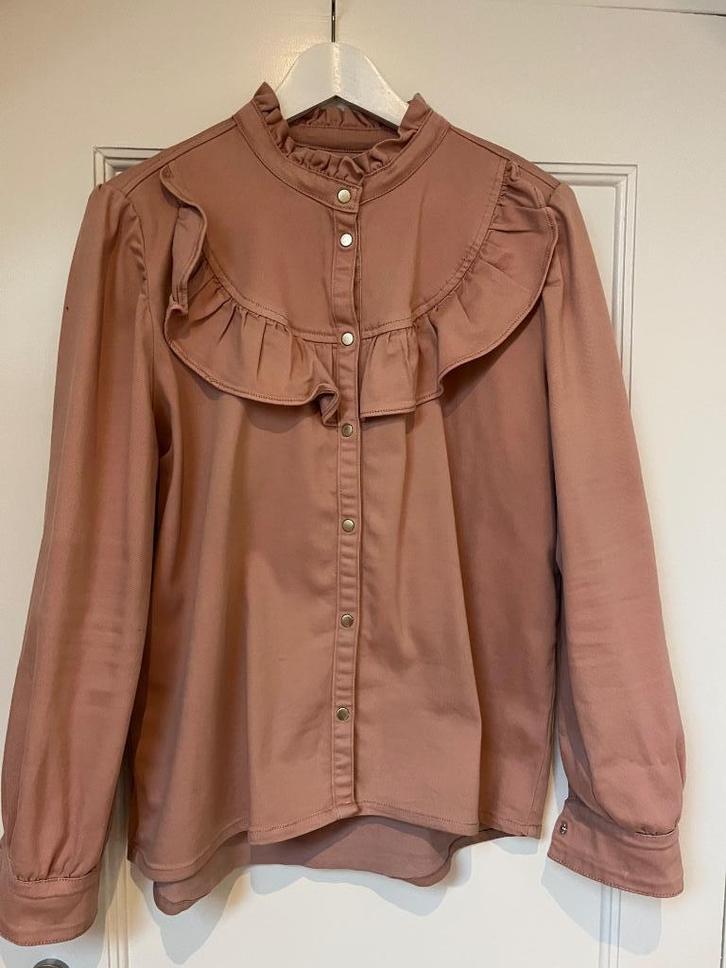 Sophie Schnoor blouse (mt L), Kleding | Dames, Blouses en Tunieken, Gedragen, Maat 42/44 (L), Roze, Verzenden