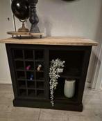 Teakhouten wijnkast, Huis en Inrichting, Woonaccessoires | Wijnrekken, Ophalen