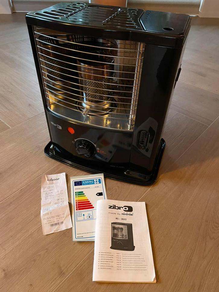 Zibro RS-3022 petroleumkachel 2,2kW als nieuw, Huis en Inrichting, Kachels, Zo goed als nieuw, Vrijstaand, Petroleumkachel, Overige brandstoffen
