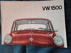 VW 1500 Folder., Ophalen of Verzenden