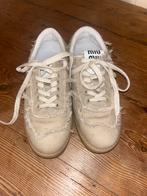 Miu Miu Beige Denim Sneakers Maat 38, Kleding | Dames, Schoenen, Beige, Miu miu, Ophalen of Verzenden, Sneakers of Gympen