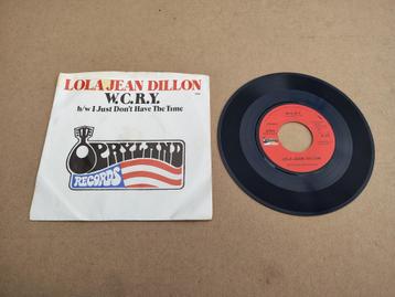 Single: Lola Jean Dillon - W.C.R.Y (1973) USA   beschikbaar voor biedingen