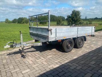 Hapert plateauwagen aanhanger 275x156cm 2000KG beschikbaar voor biedingen